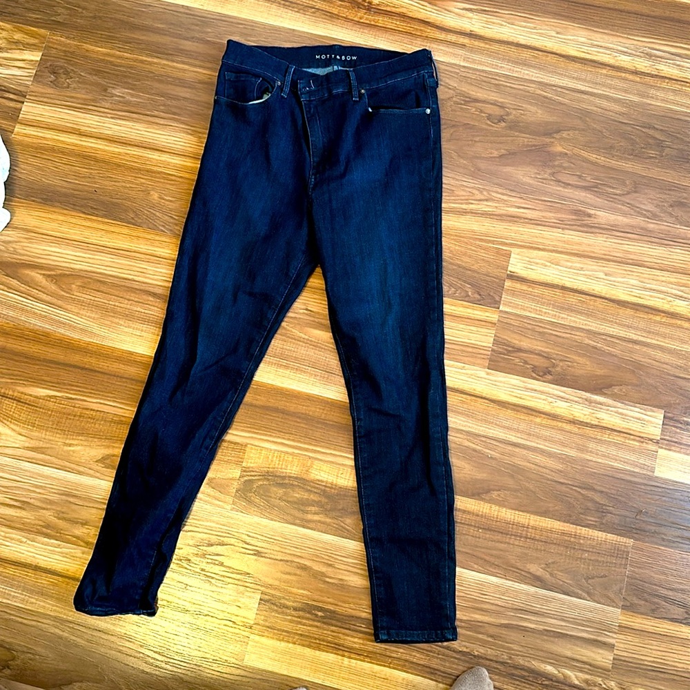 Mott & bow high rise skinny jeans